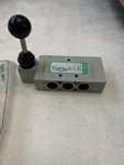 Numatics L23LD6520, Manual Air Operated Valve. Unused. Fixed Price $125.00.