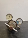 Linde/oxweld/union Carbide R-65 Oxygen Regulator Dual Pressure Gauges. Fixed Price $42.50.