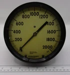 Ashcroft 60 1379 Ssl 04B 2000# Duragauge Solid Front, Pressure Gauge, 1022A. Fixed Price $89.95.