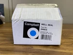 Campbell Cast Iron Well Cap/ Seal 5"X1-1/4"X1" Blue DH5CG Vent Tap =1/2". Fixed Price $220.00.