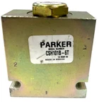 Parker CSH101B-6T Hydraulic Shuttle Valve Upper Gpm 5000 Psi SAE-6. Fixed Price $95.00.