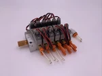 Smc US8772, 6 Station Pneumatic Manifold Assembly. Fixed Price $36.66.