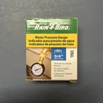 Rain Bird P2A Water Pressure Gauge 3/4" Female Hose Thread. Fixed Price $15.00.
