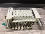 Smc VV5QC41-0203FSD Manifold With (7) VQ4101-5W #108D47PR5. Fixed Price $135.00.