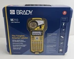 Brady M210 Portable Handheld Label Maker Printer Kit Case & Rechargeable Battery. Fixed Price $169.99.