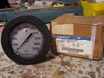 New Ashcroft 45 Special Service Gauge Range 0-2000 Psig 4-1/2" Face 1056R 04B. Fixed Price $35.99.