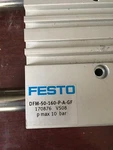 Festo Electric DFM-50-160-P-A-GF / DFM50160PAGF (new Open Box) Has Scratches. Fixed Price $300.00.