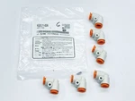 Lot Of 6 Smc KQ2L11-00A Push-on 3/8" Quick Connect Elbow Fitting. Fixed Price $9.99.