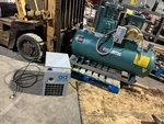 Fs Curtis Air Compressor Assembly FCA05E57H8S-A3L1XX + EM3218T E-57A AD-25. Fixed Price $2400.00.