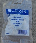 Sloan H-636-AA Sweat Solder Kit For 3/4" Supply (urinal ) 3308788. Fixed Price $6.50.