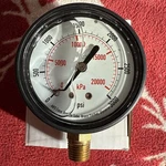 2X 3000 Psi Glycerin Liquid Filled Hydraulic Pressure Gauge, 2.5" Dial Size,. Fixed Price $13.99.