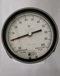 Weksler Inst. Compound Gauge Pn SA24-3CDP-RWBX, 30 Inhg To 100 Psig, 4.5", Nos.. Fixed Price $89.95.