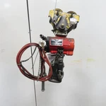 Aro 7756E 1/2 Ton 1000LB Air Pneumatic Chain Hoist 10' Lift W/ Pendant. Fixed Price $1599.99.