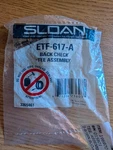 Sloan ETF-617-A Back Check Tee Assembly 3365461. Fixed Price $9.99.