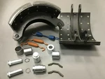 Dexter 7-1/2" Wide 12.25" Drum Pq Style Air Brake Shoes & Hardware Ship Same Day. Fixed Price $129.50.