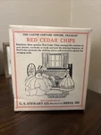 Vintage Unopened Box Stewart Cear Chest Red Cedar Chips. Fixed Price $7.50.