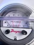 Dwyer 3100 Photohelic Pressure Switch/gage RANGE:0"-100". Fixed Price $295.00.