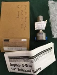 Dayton 3A426 Solenoid Valve Way 1/4" Mptf 3/64" Port New Box Free Shipping. Fixed Price $23.00.