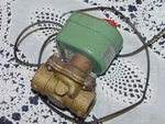 Asco 8210B34 Solenoid Valve 1/2INCH, Brass, 220VAC, Gas/wtr/lght Oil, 5/8 Orfice. Fixed Price $39.95.