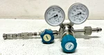 Airgas Y14-C445B Stainless Steel Regulator Two-stage 4000PSI 60PSI Out. Fixed Price $200.00.