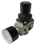 Smc AR20K-02B Pneumatic Regulator Modular 1/4" W/ Gauge. Fixed Price $11.99.