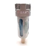 Smc AFD40-N02C-6CZ Micro Mist Separator, 0.01 M, 150PSI, 1/4IN Npt, Nylon Bowl. Fixed Price $50.00.