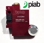 Piab X1072RH Vacuum Check Valve VT-1H Vacustat W/coax 0121019 Right Hand Npt. Fixed Price $179.99.