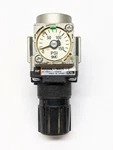 Smc AR20K-N02E-Z Air Pressure Regulator Missing Gauge Cover. Fixed Price $8.99.
