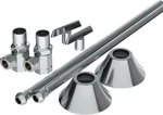 Proflo PFXCAT22CLKL12 3/8" Straight Supply Stop Kit - Chrome. Fixed Price $38.17.